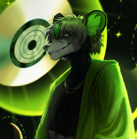 rendered halfbody w/ less complex background