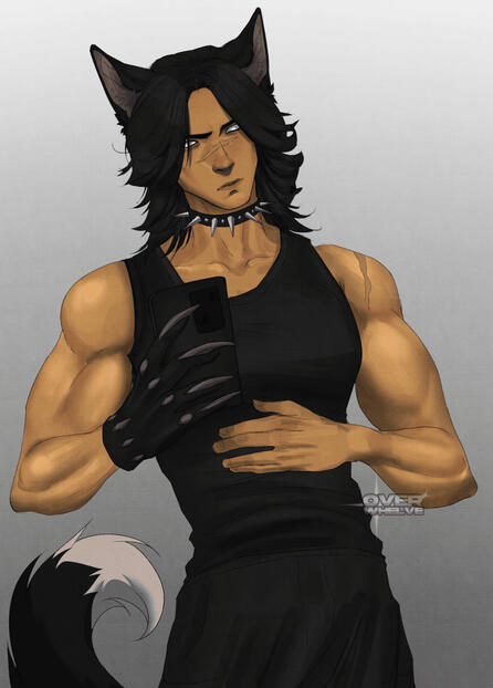 coloured halfbody