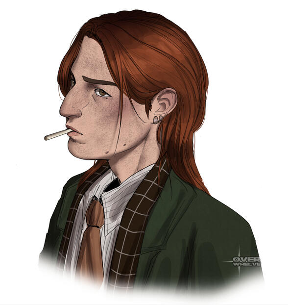 coloured bust